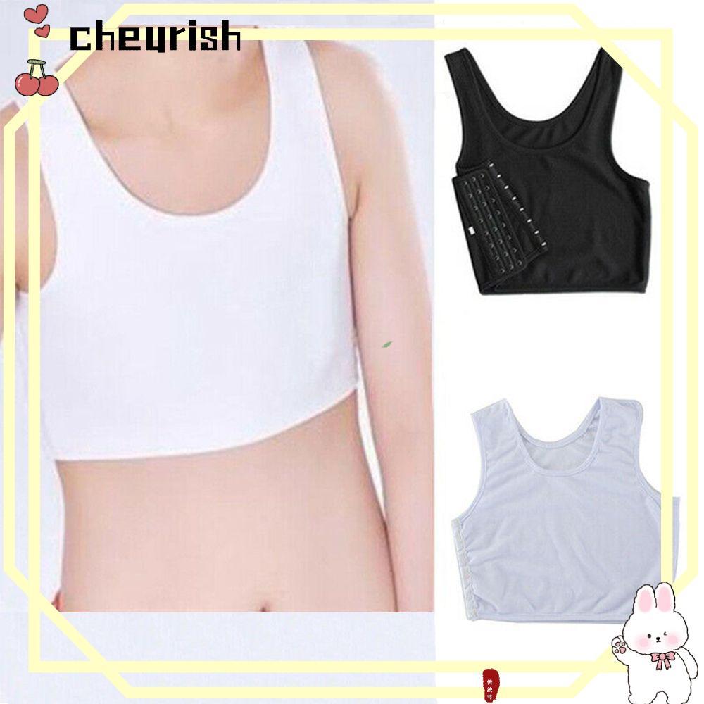CHEURISH Vest Quần Lót Ngực - Tank Top Hình Dáng Ngực Cho Style Tomboy