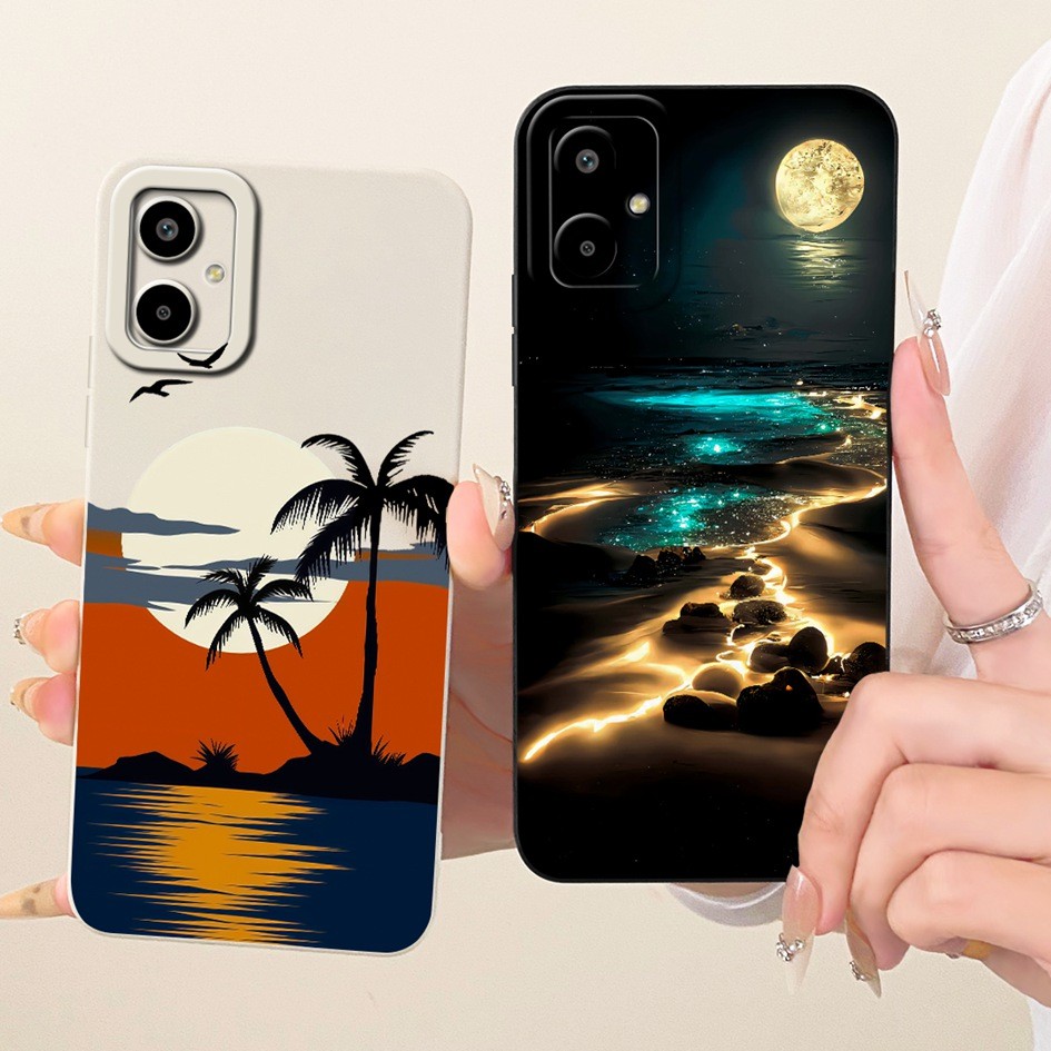 Dành Cho Samsung Galaxy Galaxy M06 F06 5G Ốp Lưng SM-E066B SM-M066B Vỏ Silicon Mềm Sơn Sang Trọng Ch