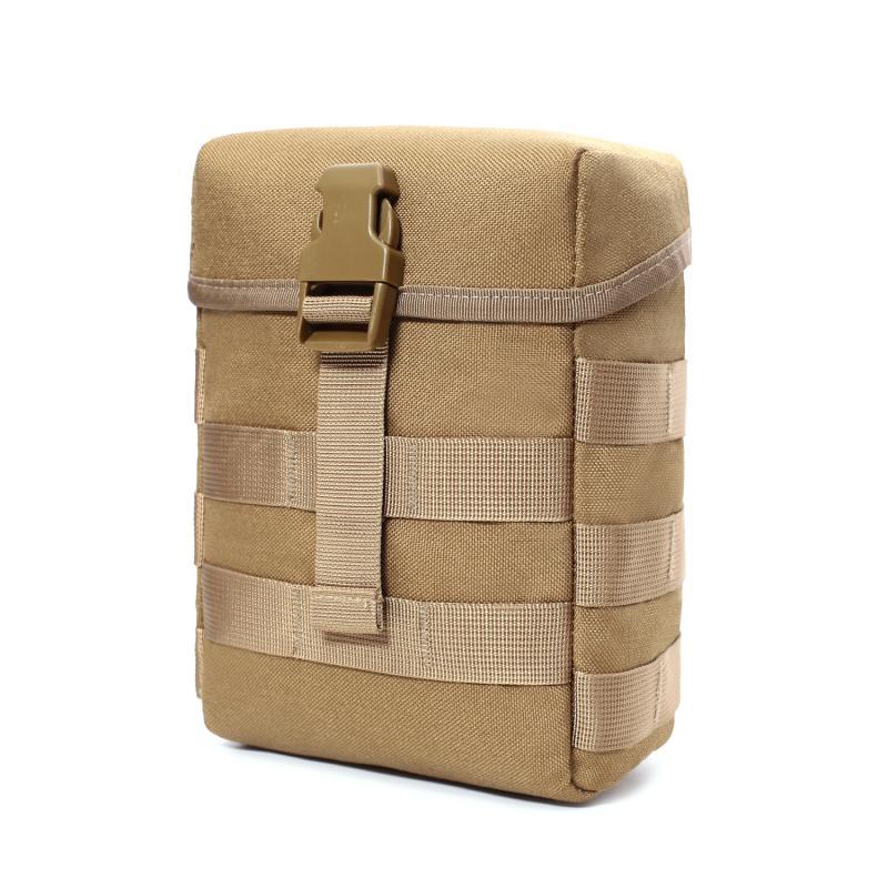 Combo Gear Cắm Trại: Túi Bình Nước, Hộp Nhôm Cơm Trưa, Kính Thiên Văn, và Phụ Kiện Tactical