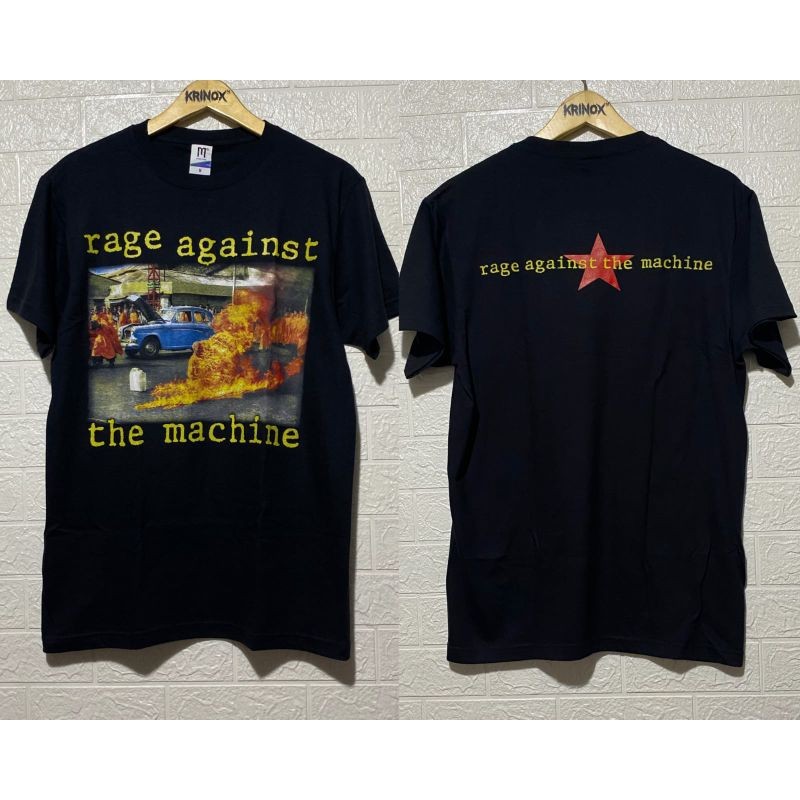 Áo thun ban nhạc Ratm cao cấp tích hợp Jersey | Áo thun ban nhạc Jersey | Áo thun kim loại Jersey | 
