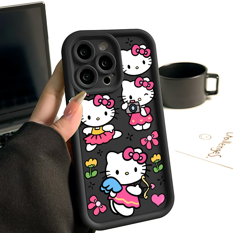 Ốp Lưng cho OPPO A9 2020/A5S/A3S/A3X/A5 pro/A15/A16/A16K/A17 Hello Kitty Đa Dạng Hình TPU Soft Shell