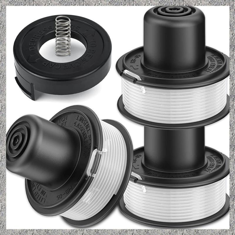 A6246-XJ Strimmer Spool Tương thích với Tông Đơ Cắt Cỏ Thay Thế GL250, GL310 Mẫu Có Vỏ Ống Cuộn Stri