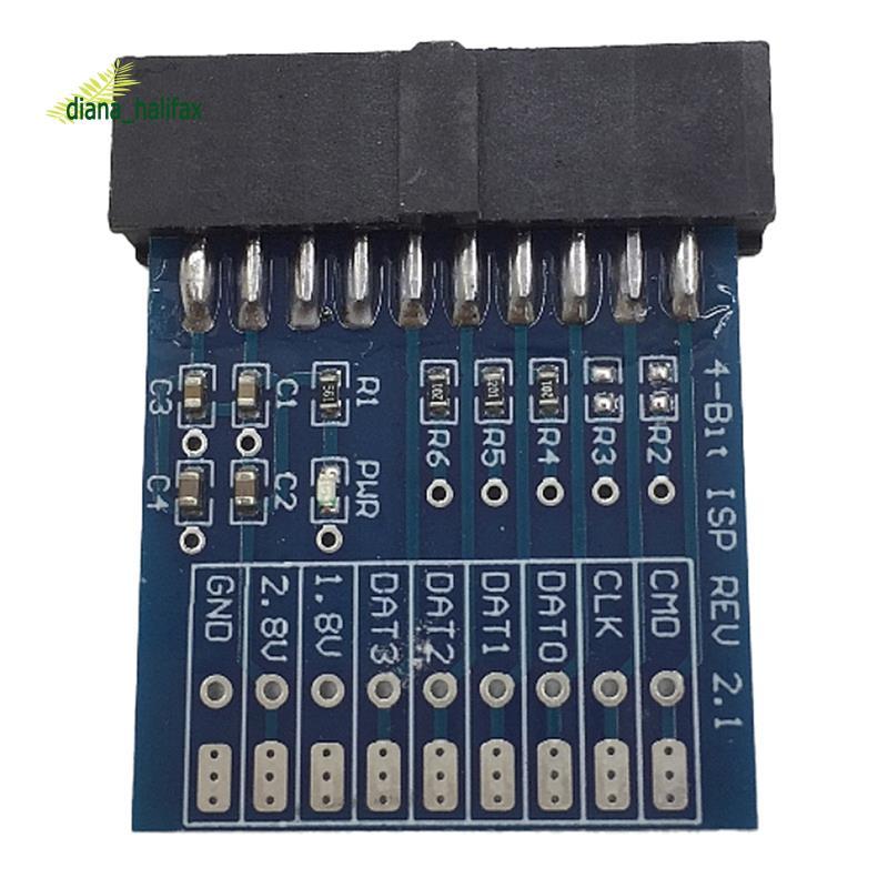 Bộ chuyển đổi mới JTAG, ISP 4-BIT ISP REV 2.1 cho Easy Jtag Plus Box / ESAYJTAG Tool