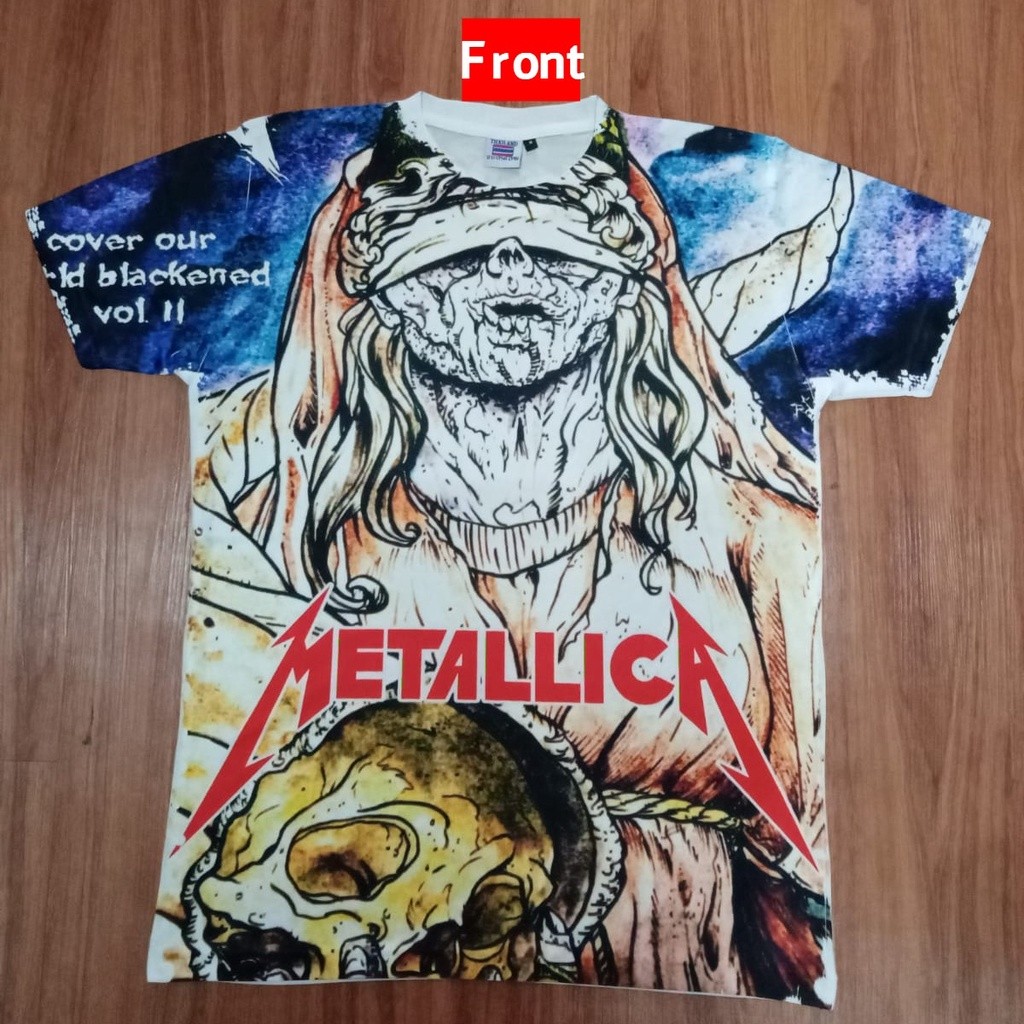 Áo thun Metallica / Áo thun sợi nhỏ / Áo thăng hoa / Áo thun Jersey