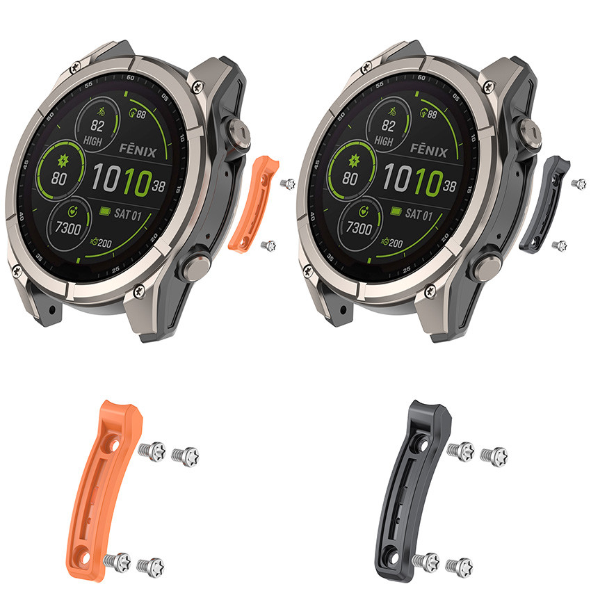 Kim Loại Crash Bar Đồng Hồ Crash Phụ Kiện Tai Nạn Cho Garmin Fenix 8 47MM / Fenix 8 51MM SOLAR