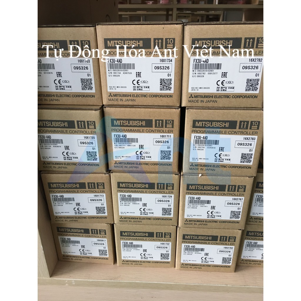 Bộ Lập Trình FX3U-4AD | FX3U-4DA Mô-đun Đầu Vào Và Đầu Ra Tương Tự Mitsubishi Hoàn Toàn Mới