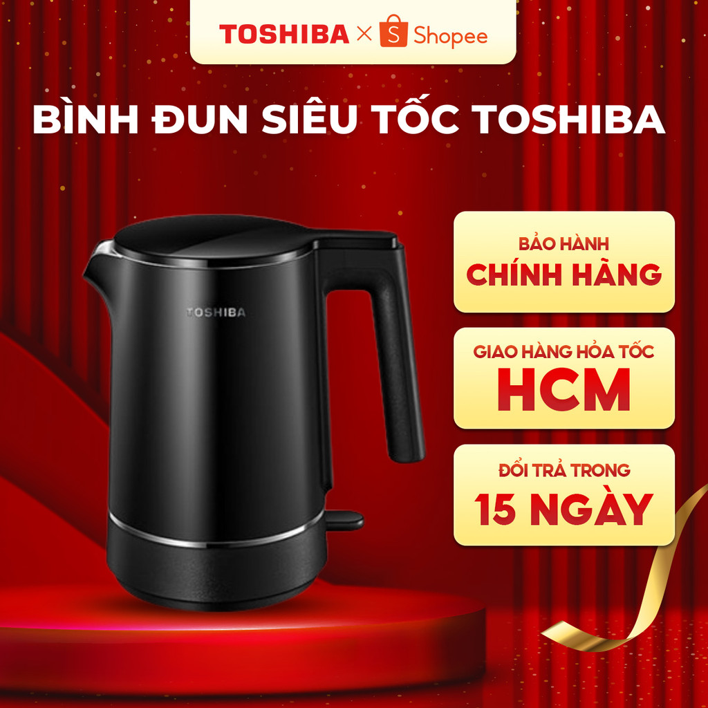 Ấm siêu tốc Toshiba KT-15DS1NV - 1.5L