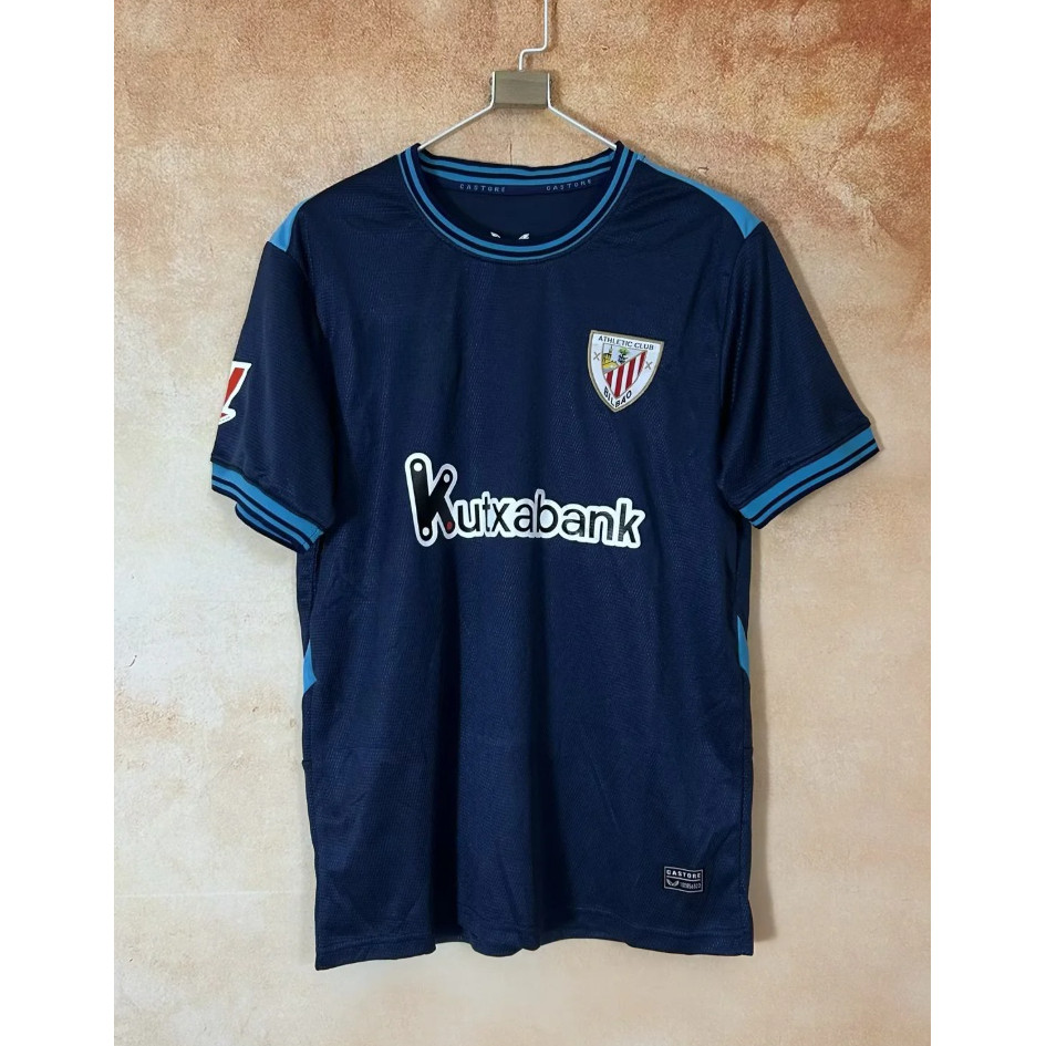 Áo bóng đá sân khách Athletic Bilbao 2025-2026, kích cỡ từ S đến 2XL