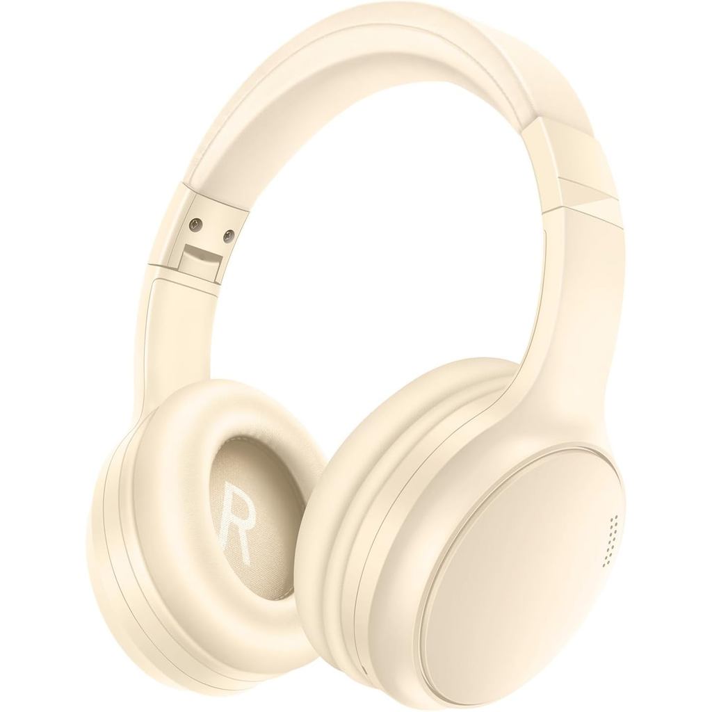 Tai nghe khử tiếng ồn chủ động Bluetooth có micrô, Tai nghe không dây A10 qua tai, 20 giờ + Thời gia