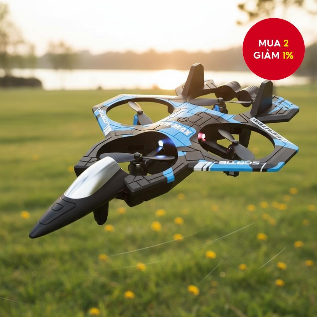 Máy bay điều khiển từ xa K500 Max Hobby Glider Flying Helicopter Jet Aircraft 2.4G Stunt Remote Cont