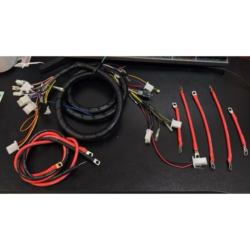 Combo dây tổng xe điện xmen kèm dây 8awg-10awg chịu nhiệt phù hợp với xe xả cao.