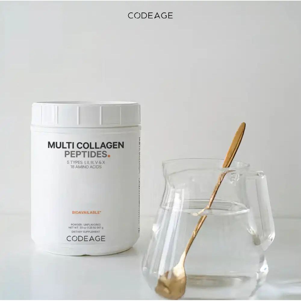 Bột uống bổ sung collagen CodeAge Multi Collagen Peptides