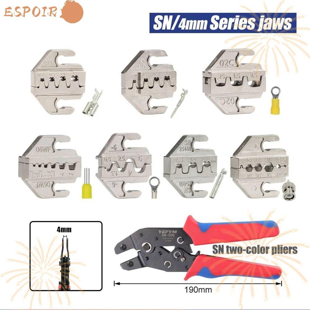 Kìm uốn ESPOIR1 SN Hàm, Chiều rộng 4mm 06WF 2549 03H Kìm uốn hàm, Hợp kim 48B 58B SN-2546B 02C Chết 