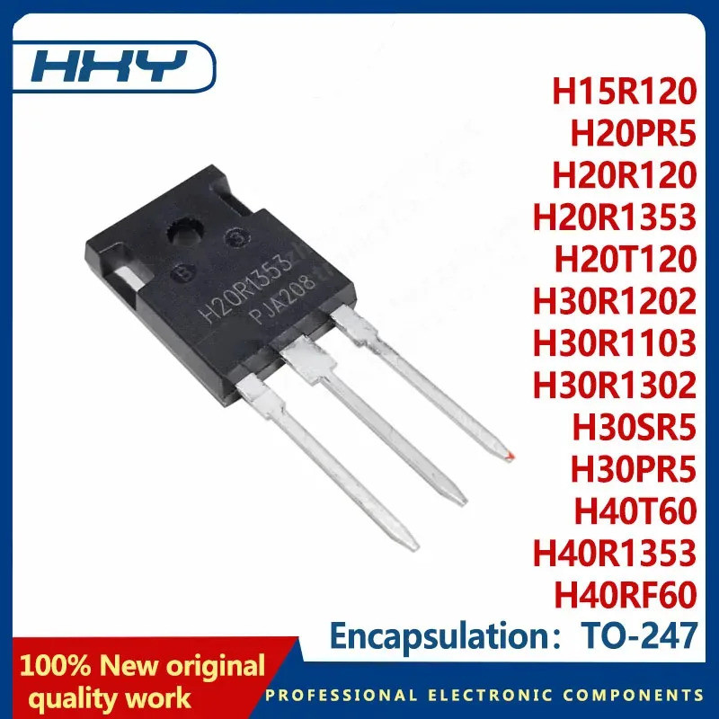5 Chiếc H15R120 H20PR5 H20R120 H20R1353 H20T120 H30R1202 H30R1302 H30SR5 H40R1353 H40RF60 TO-247 H30