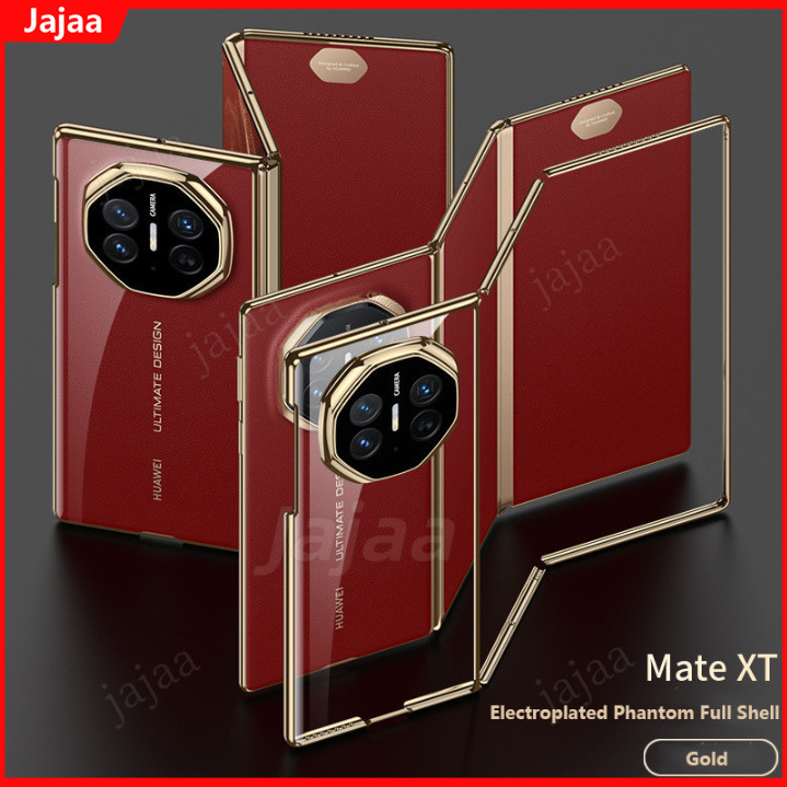 Ốp điện thoại TPU mờ Phantom cho Huawei Mate XTs Ultimate Khung mạ điện Vỏ bảo vệ cho Huawei Mate XT