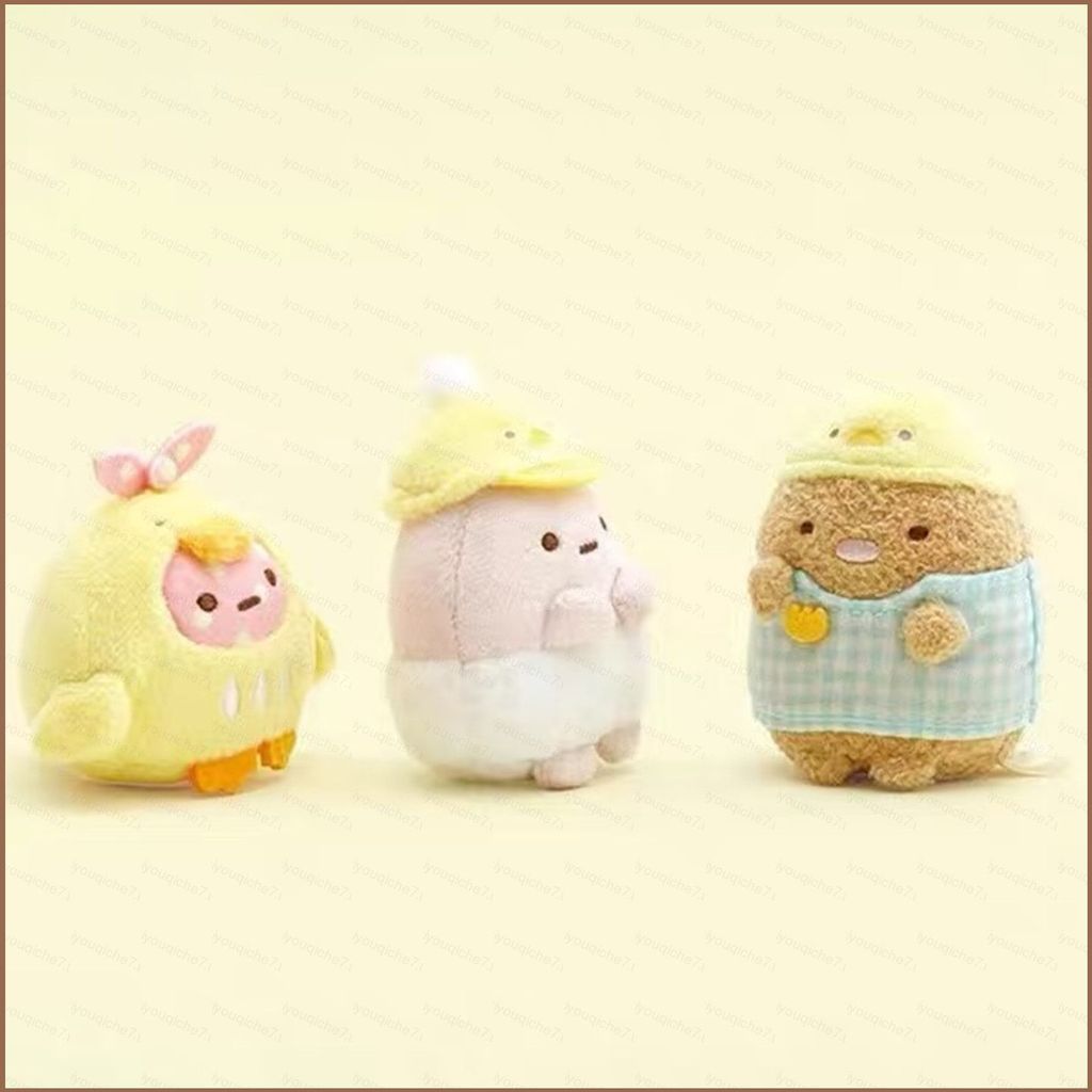 SY Sumikkogurashi Penguin Tonkatsu Neko Tokage Plushie Mẫu Giáo Series Dễ Thương Sang Trọng Túi Búp 