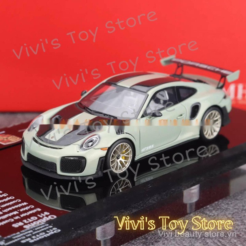 {{Vivi đồ chơi}} DMH 1: 64 Porsche 911 GT2RS Mẫu xe nhựa tre thành phố 251229 5 tuổi