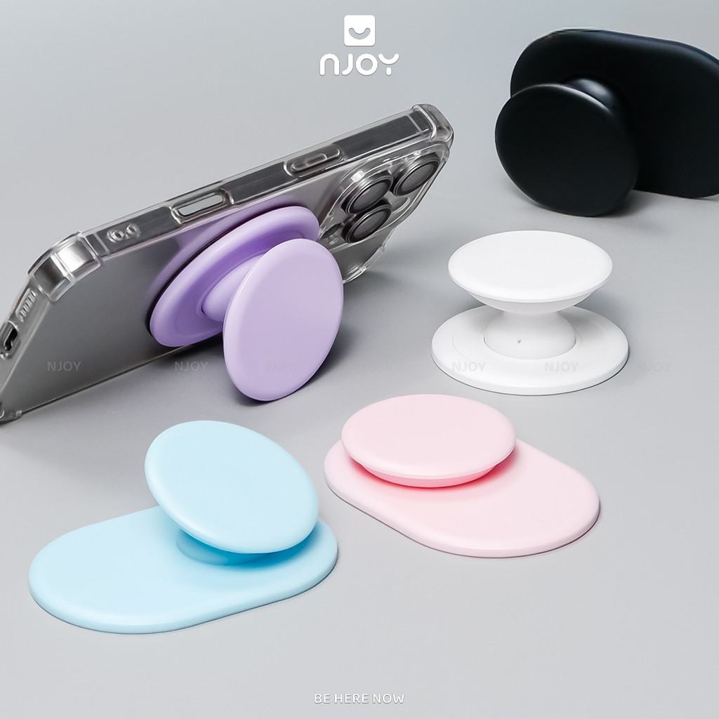 Giá Đỡ Nam Châm Popsocket Magsafe Chất Liệu Silica Gel Chống Bẩn Cho Điện Thoại iPhone Samsung iPad