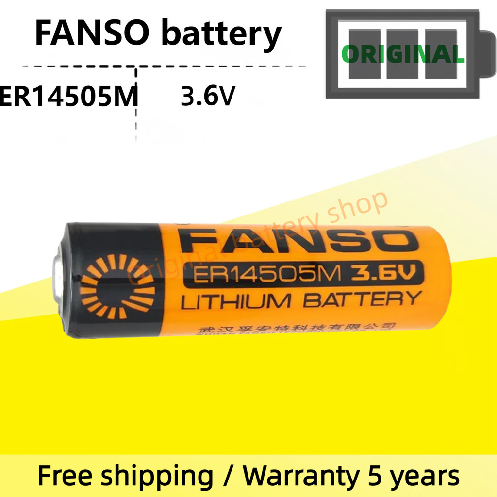 FANSO ER14505M Pin 3.6V Đồng Hồ Đo Nước Thông Minh ER14505H Pin Lithium Patrol Stick PLC Đồng Hồ Đo 