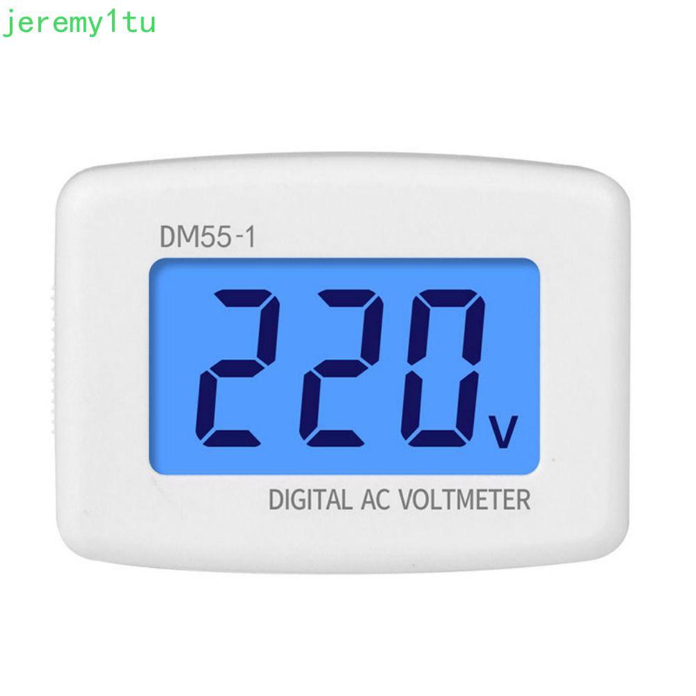 Máy kiểm tra điện áp ổ cắm JEREMY LCD cho thiết bị gia dụng DM55-1 Plug Volt Meter
