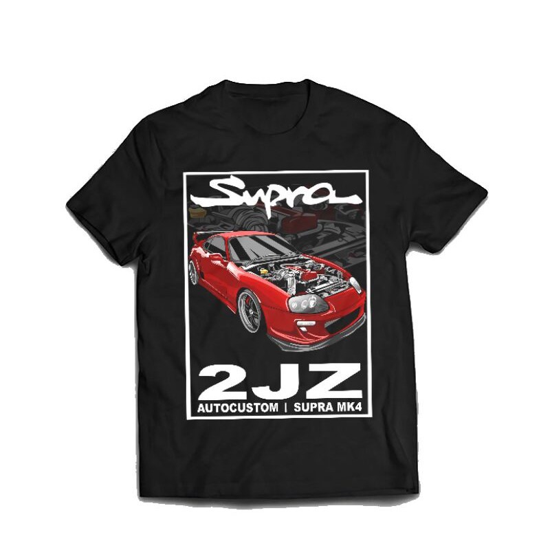 Áo thun Toyota Supra Mk4 2jz