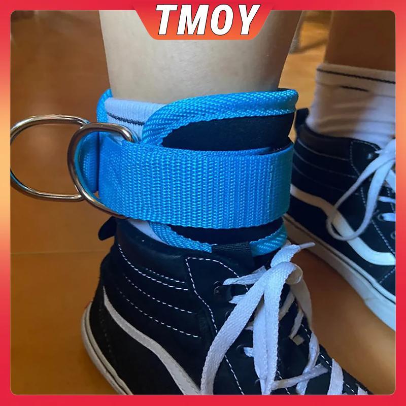 TMOY Dây Đeo Mắt Cá Chân Có Thể Điều Chỉnh Đôi D-Ring Vòng Cá Chân Cho Tập Luyện Glutes Chân Tập Sức