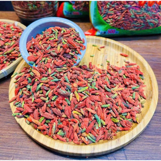 Kỷ tử hoang dã núi Trường Bạch kỉ tử sấy khô organic thiên nhiên - Dược liệu quý