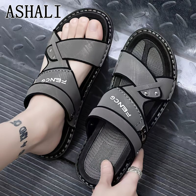 ASHALI Dép Sandal Thể Thao Đi Biển Mùa Hè 2025 Phong Cách Mới Cho Nam