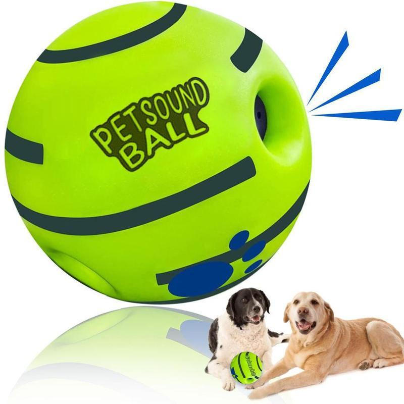 Pet Sound Toy Ball, 1 Count Silicone Dog Treats Dispenser Ball, Interactive Dog Training Ball, Pets 