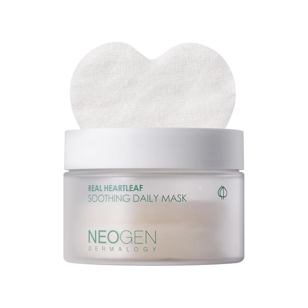 NEOGEN DERMALOGY Real Heartleaf Soothing Daily Pad, Heartleaf Toner Pad / 40Pads