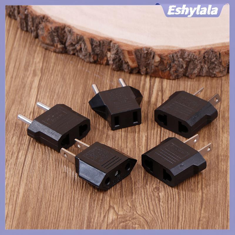 Eshylala 2 Cái Châu Âu Mỹ AU EU US Sang EU / EU Sang US Cắm Adapter Euro Du Lịch Điện Cắm Ổ Cắm Chuy