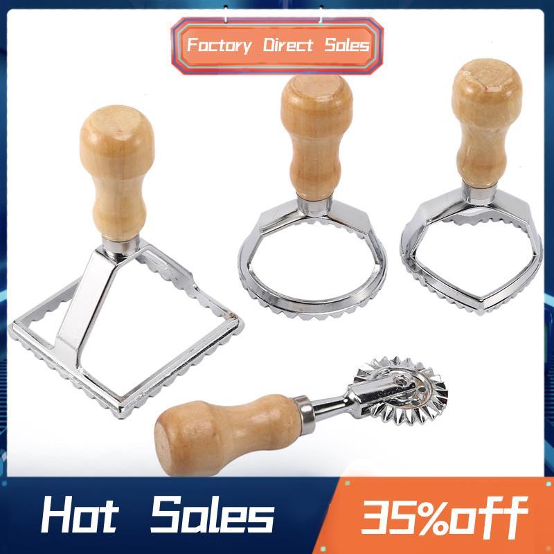 Ý Ravioli Bộ Cắt Pasta Báo Chí Nhà Bếp Đính Kèm Bộ Ravioli Máy Làm Khuôn Dụng Cụ Ravioli Tem Bộ Bánh