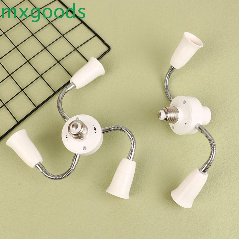 Bộ chia ổ cắm đèn MXGOODS E27, Bộ chuyển đổi bóng đèn Bộ chuyển đổi giá đỡ đèn E27 linh hoạt, E27 bề