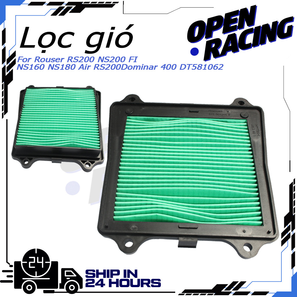 Lọc gió Rouser RS200 NS200 FI NS160 NS180 Air RS200Dominar 400 DT581062