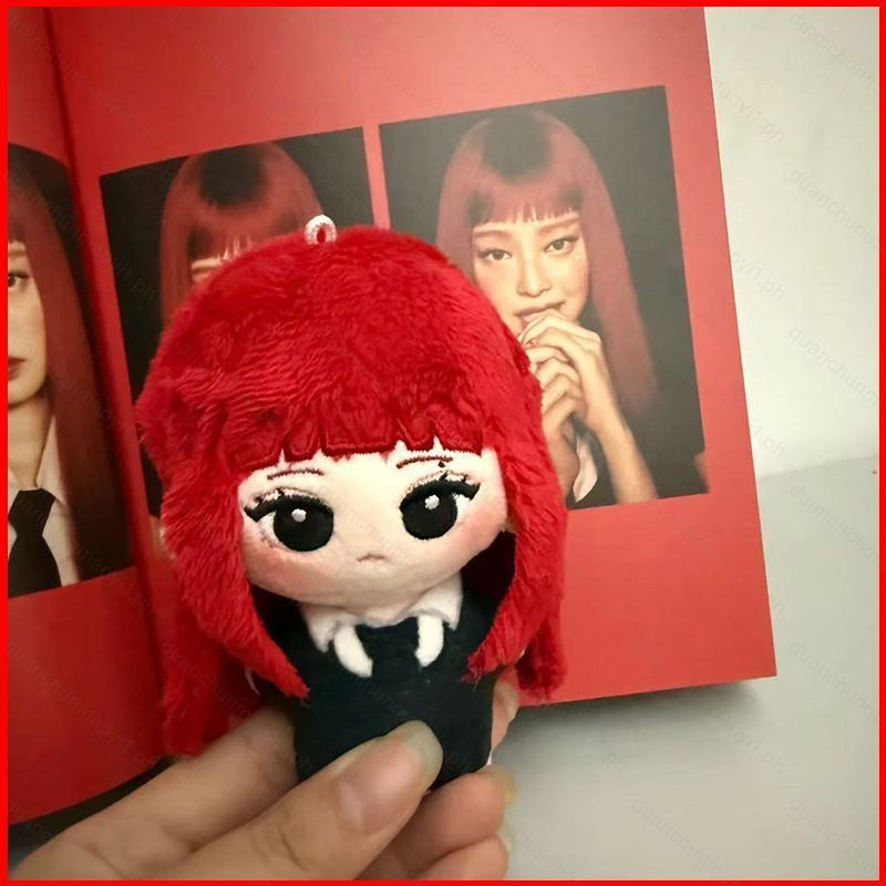 Blackpink DC1 BLACK PINK Jennie Kim Rose Plushie Dễ Thương Sang Trọng Ngôi Sao K-pop Merch Túi Charm