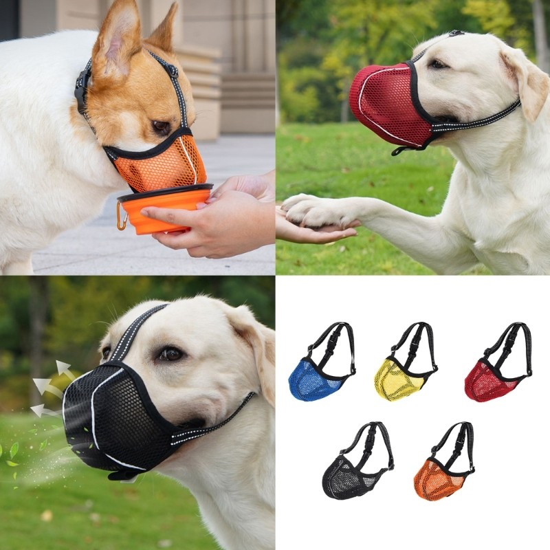 XY Soft Full Closed Muzzle Thiết bị bảo vệ muzzle đa chức năng có thể điều chỉnh Thích hợp cho các t