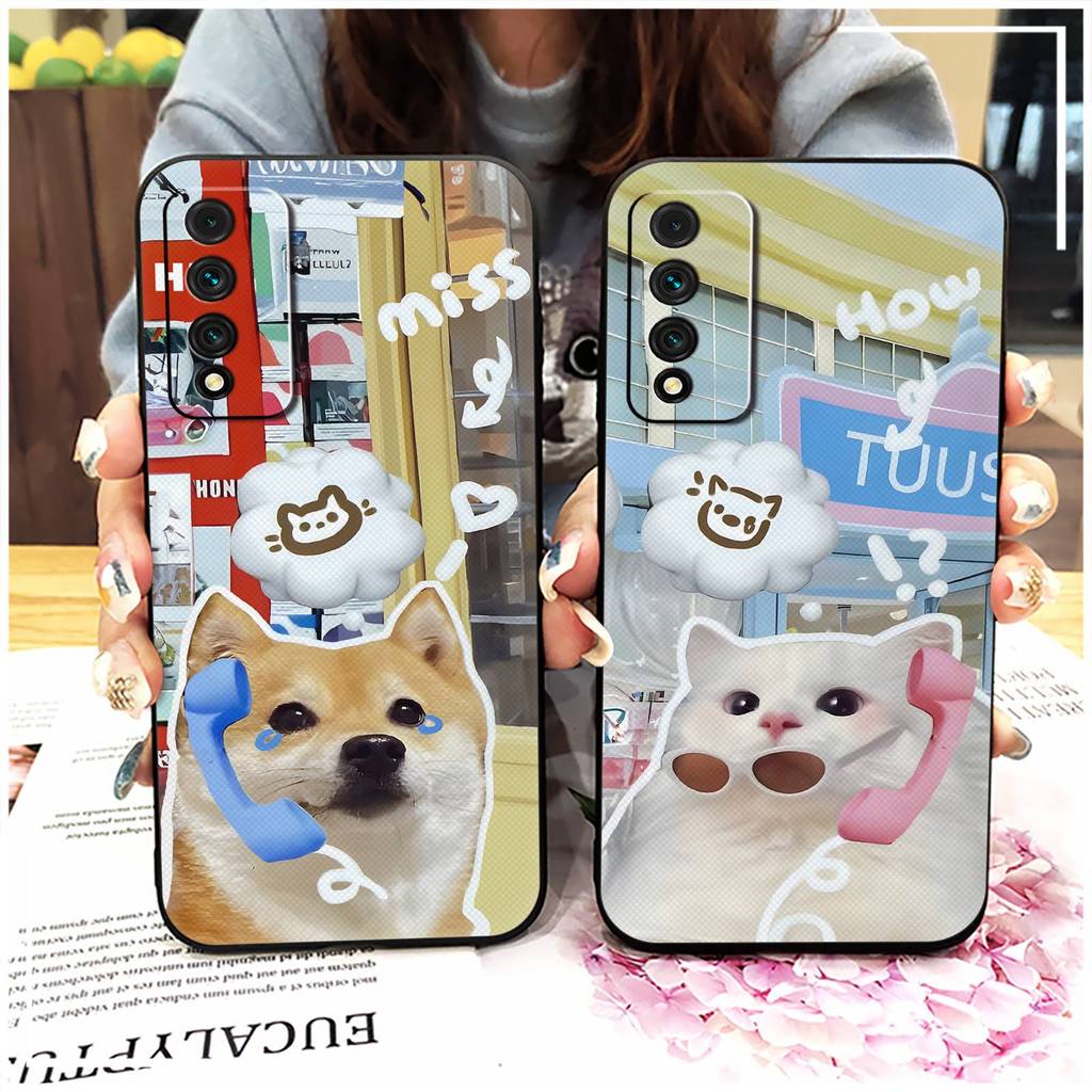 Ốp Mềm Chống Bụi Bẩn Ốp Lưng Điện Thoại Huawei Nzone S7 Pro 5G / Honor Play5T Pro Phim Hoạt Hình Gra