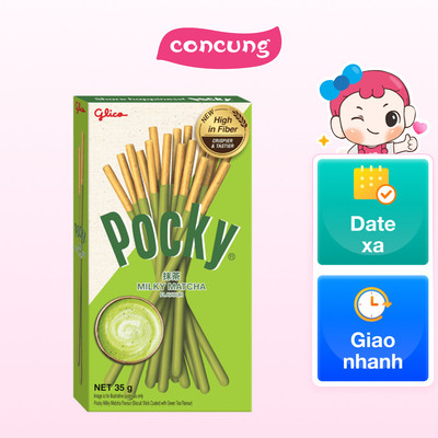 Bánh que Pocky kem trà xanh vị sữa