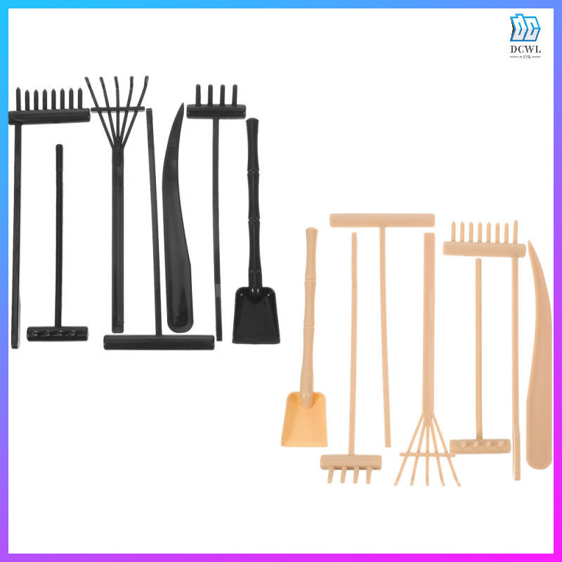 14 Chiếc Nhựa Zen Garden Rakes Để Bàn Sử Dụng Các Loại Màu Sắc Dụng Cụ Mini Để Thư Giãn wanlidac