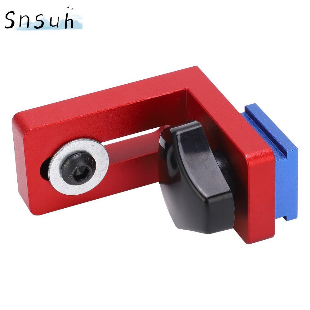 SNSUH 2 Cái ​Miter Track Stop, Hợp kim nhôm cho 30 T-Track T-Track Giá đỡ trượt, Độ chính xác 30 loạ