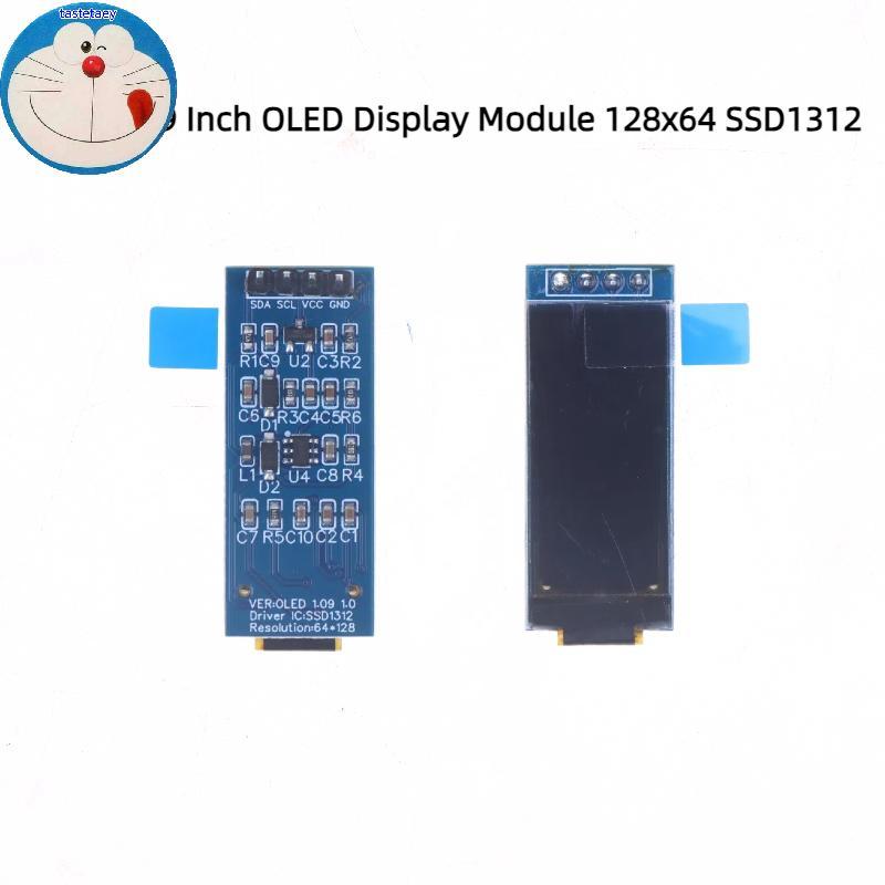 Tast 1.09 Inch Màn Hình OLED 128x64 SSD1312 I2C Giao Diện 4 Pin Cho Arduino Raspberry Pi Công Suất T