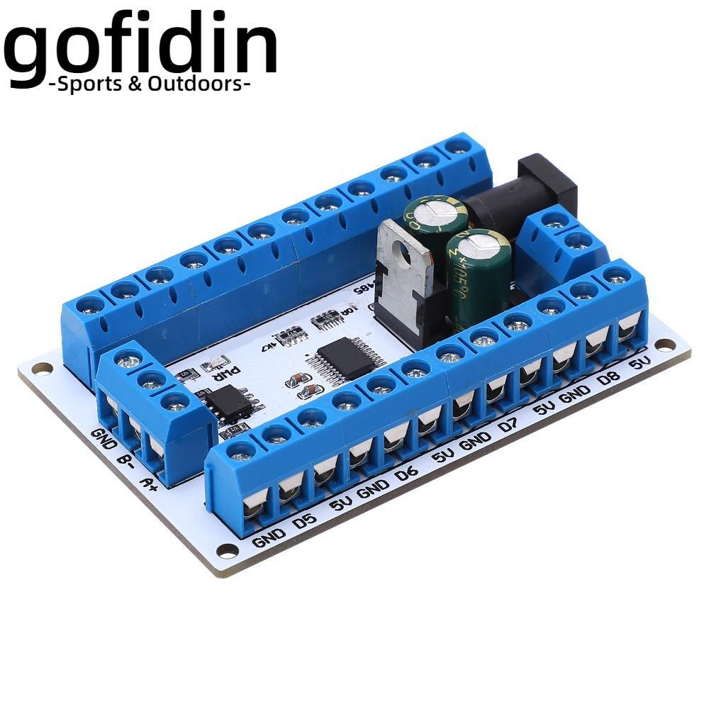 Bảng GOFIDIN R4DCB08, Mô-đun cảm biến DC6-24V RS485 kỹ thuật số, Mô-đun rơle 8-13MA DS18B20 Mô-đun c