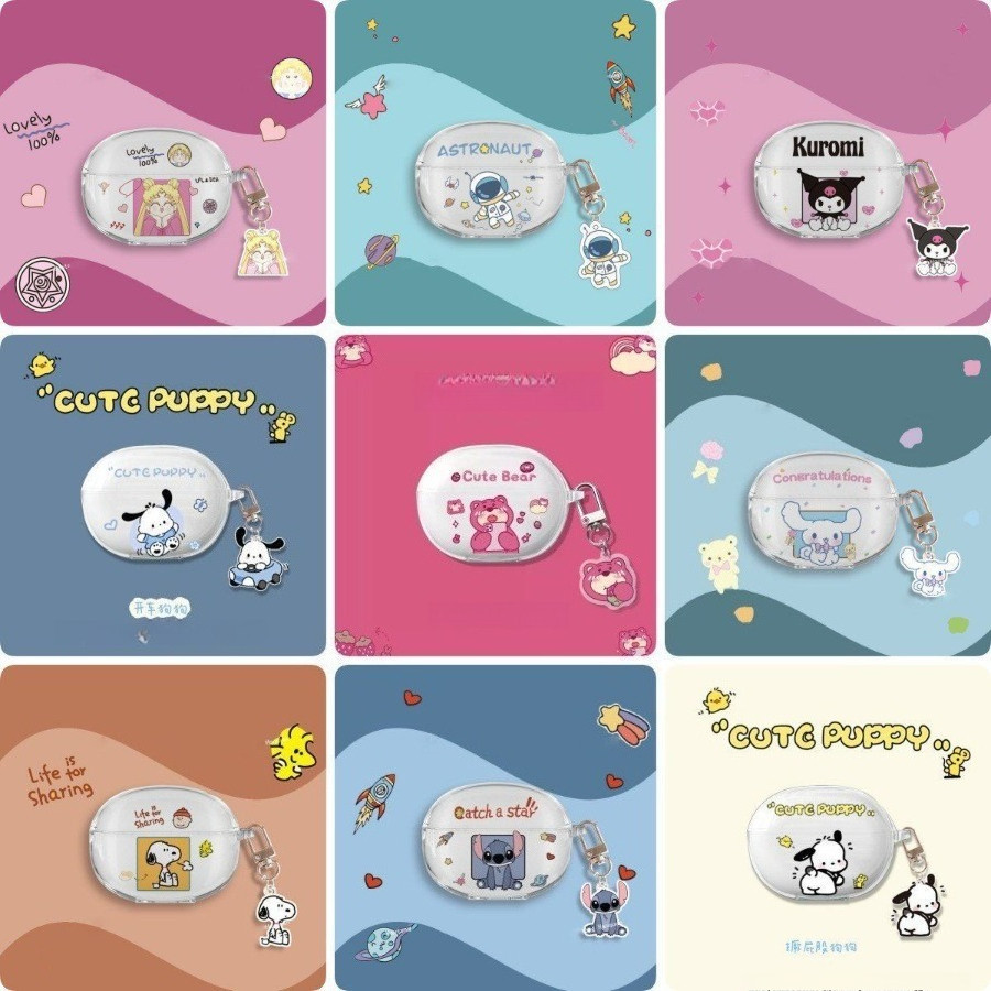 Dành Cho Soundcore K20i / R60i NC / R50I nc / R50i P30i P20i Ốp Lưng Hoạt Hình Trong Suốt Tai Nghe S