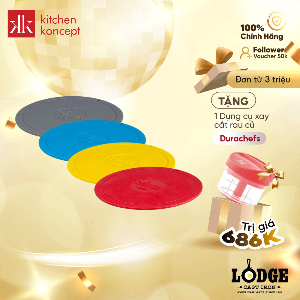 Lodge - Lót nồi silicon cao cấp
