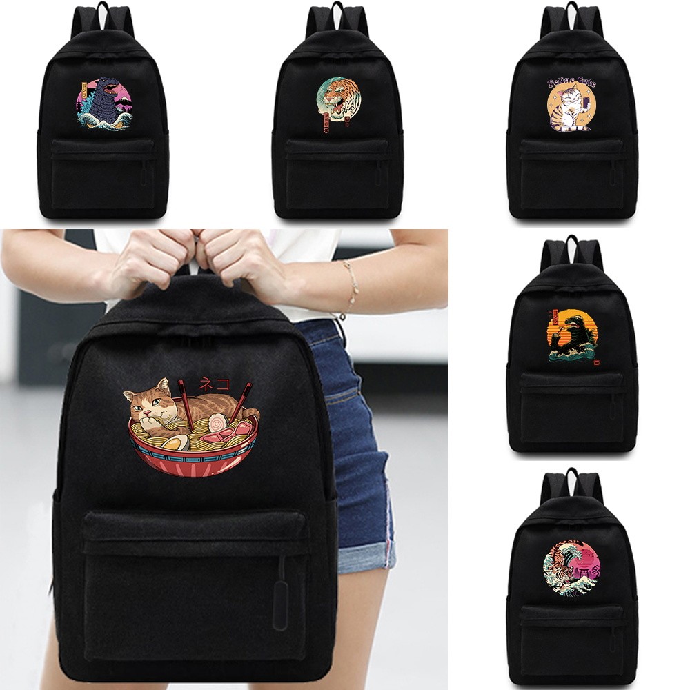 Large capacity double-shoulder backpack Casual In stock Student backpack Lightweight small shopping 