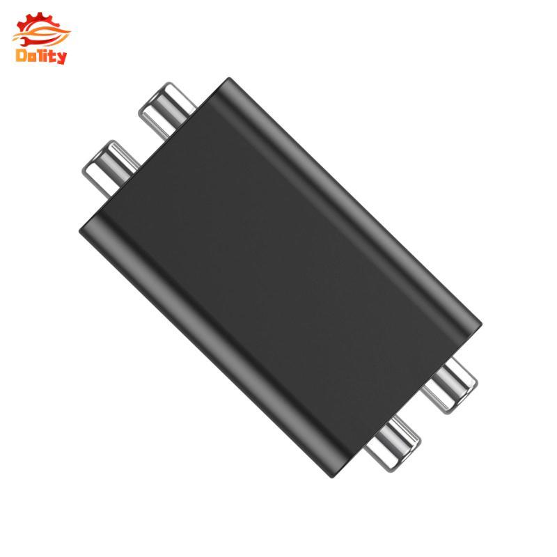 Dolity Ground Loop Noise Isolator Hum Eliminator Giảm tiếng ồn Kết nối RCA Chung