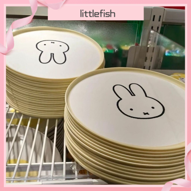[Littlefish] Xuất khẩu sang siêu thị Hà Lan Bộ đồ ăn Super Miffy Rabbit Miffy Dishes Miffy Cup Đĩa t