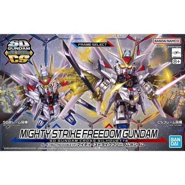 SD CS Gundam Cross Silhouette Mighty Strike Freedom Bandai 4573102671738 - GundamGao