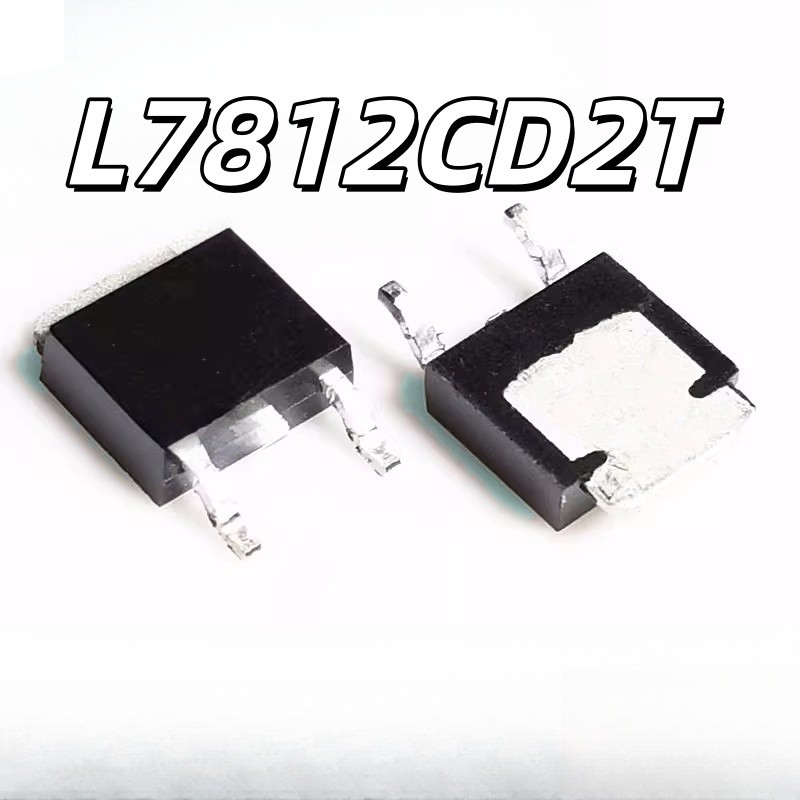 Bộ điều chỉnh điện áp ba đầu L7812CD2T chính hãng hoàn toàn mới L7812 L7812C2T Patch TO-263