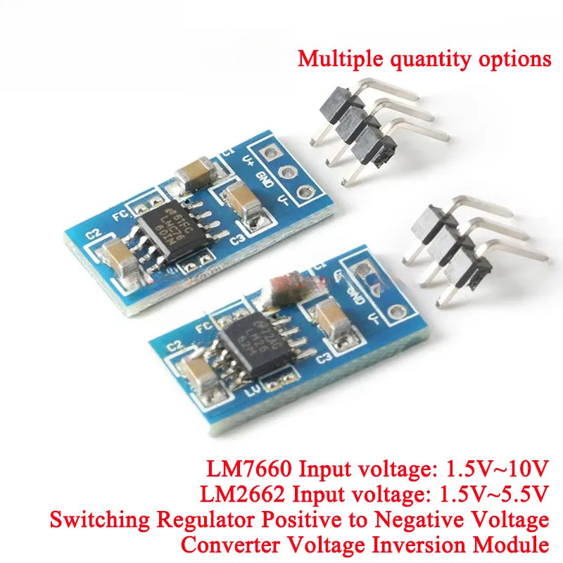 3-15 Chiếc LM7660 LM2662 Bộ Điều Chỉnh Chuyển Đổi Tích Cực Sang Âm Bộ Chuyển Đổi Điện Áp 1.5-5.5V / 